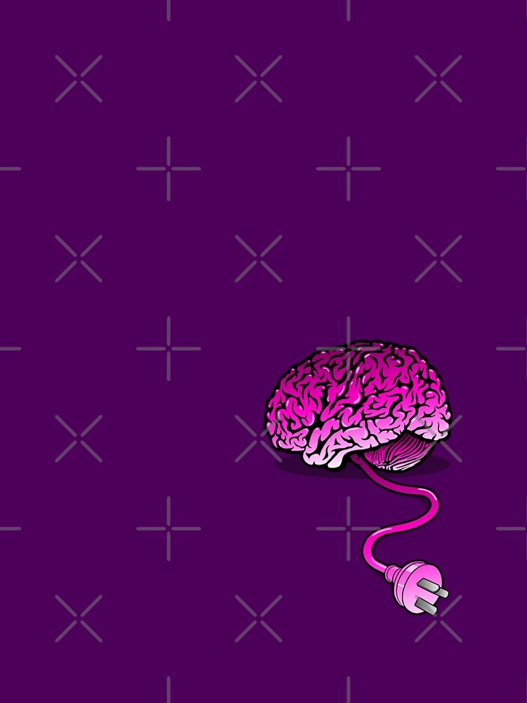 Your Brain without Coffee - Pink by RevolutionGFX