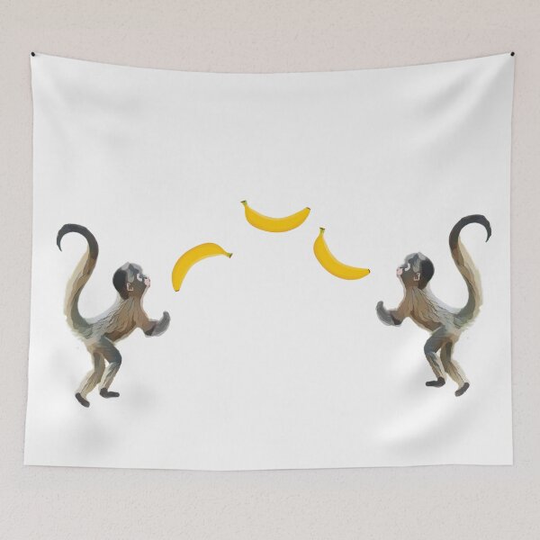 Item preview, Monkeys juggling bananas designed and sold by TaraPen.