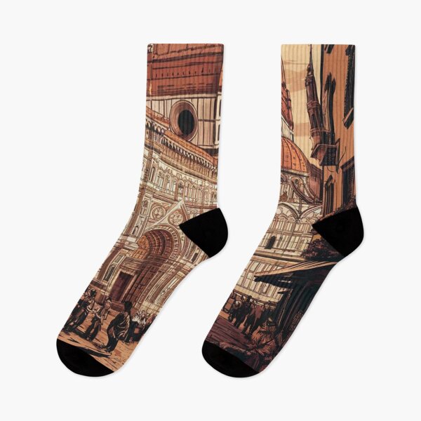 Item preview, Florence Vintage Travel Poster designed and sold by TravelerRat.
