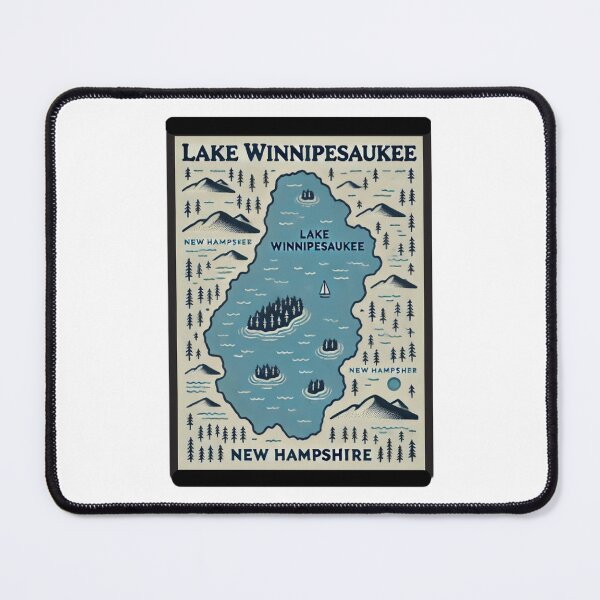 Item preview, Lake Winnipesaukee  designed and sold by I-TimeCrafted.