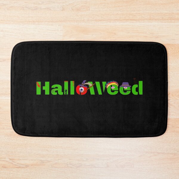 Item preview,  Halloween, Halloweed Word Art with Green Letters and Spooky Decorations Funny Gifts designed and sold by DiySystem.