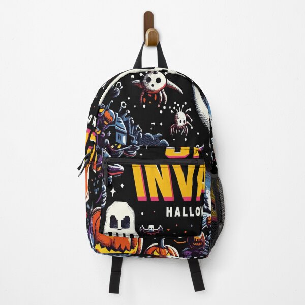 Item preview, Space Invaders Halloween Edition Retro Gaming designed and sold by KitonicTees.
