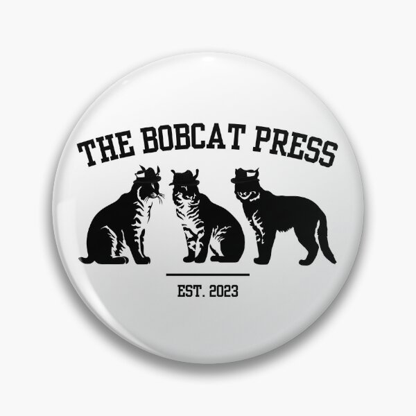 Item preview, The Bobcat Press College Style Design (Black) designed and sold by thebobcatpress.