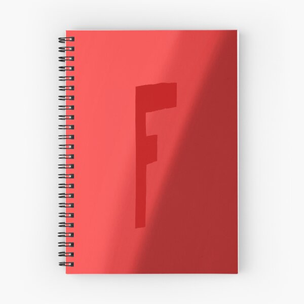 Item preview, Red F with Gradient Background designed and sold by MusicQueen17.