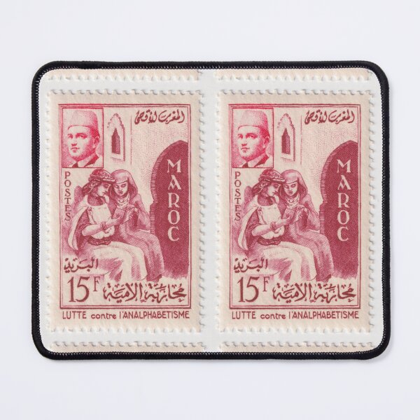 Item preview, Moroccan Stamp, 1956, for a campaign against illiteracy  designed and sold by rogerstrawberry.