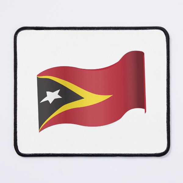 Item preview, Timor Leste Flag designed and sold by HarveyHandcraftsandDesigns.
