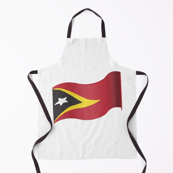 Item preview, Timor Leste Flag designed and sold by HarveyHandcraftsandDesigns.