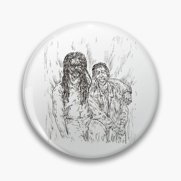 Item preview, Mutulu and Afeni Shakur designed and sold by Alphaholics Non-Anonymous Art Studios.