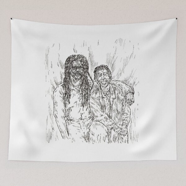 Item preview, Mutulu and Afeni Shakur designed and sold by Alphaholics Non-Anonymous Art Studios.