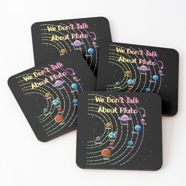 Item preview, We Don't Talk About Pluto - Funny Space Science Lover Gift designed and sold by ScienceCorner.