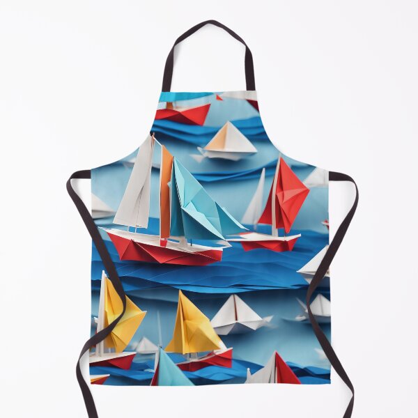 Item preview, Origami Art - Sails on the Horizon: A Gathering of Sailing Boats designed and sold by ArtfulFolds.
