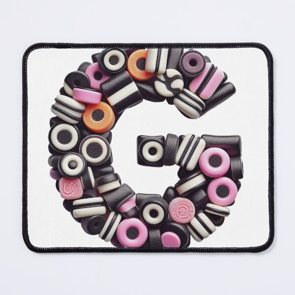 Item preview, LICORICE LETTER G designed and sold by ART-TYPE.