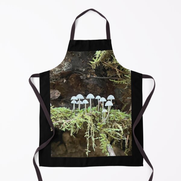 Item preview, Delicate Mushrooms Amidst Mossy Wonder designed and sold by tayokristine.