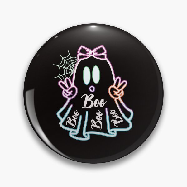 Item preview, Halloween Boo Neon  designed and sold by DesignDenDo ⭐⭐⭐⭐⭐.