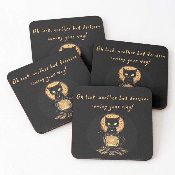 Item preview, Mystic Cat Fortune Teller with Crystal Ball and Cards designed and sold by DominEdge.
