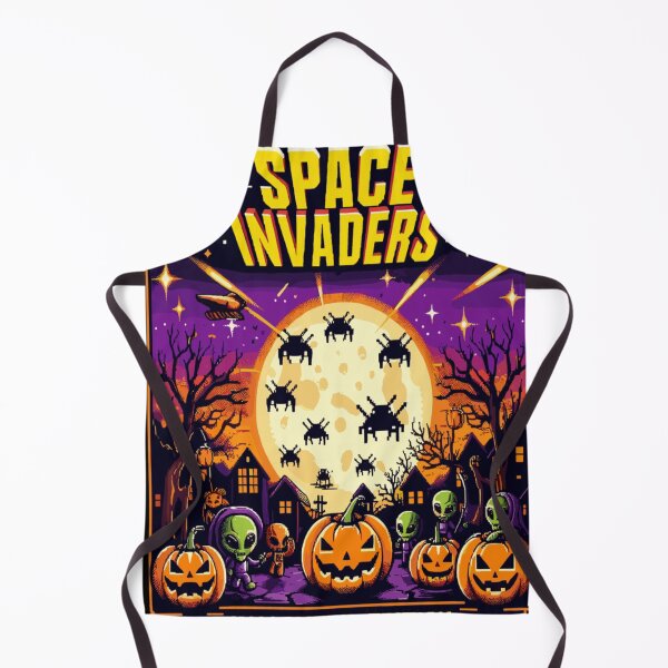 Item preview, Space Invaders Halloween Edition Retro Gaming designed and sold by KitonicTees.