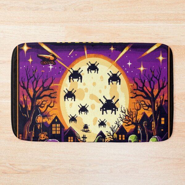 Item preview, Edición de Halloween de Space Invaders: juegos retro designed and sold by KitonicTees.