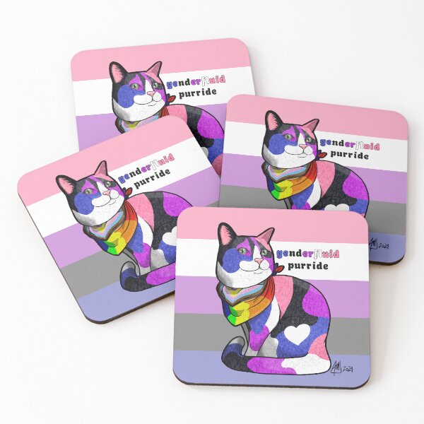Item preview, Purride Pride: Genderfluid Pride designed and sold by Art by Meddy Jurack.