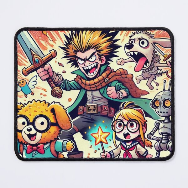 Item preview, Manga Mayhem: Heroes and Hijinks designed and sold by OpraOpra.