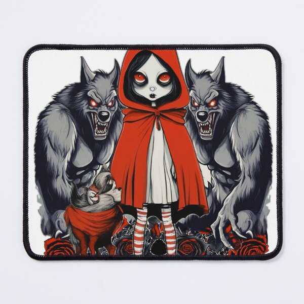 Item preview, Red Riding Hood Werewolf Hunter - Goth Fairytale - Horror designed and sold by Blood-Stained.