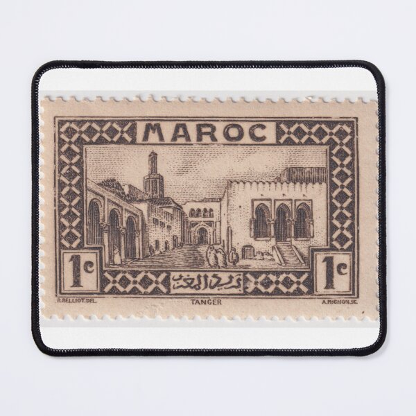 Item preview, Moroccan Stamp from Tangier, 1933 designed and sold by rogerstrawberry.