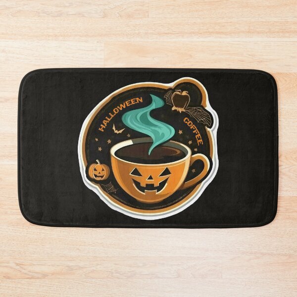 Item preview, Spooky Pumpkin Mug for Halloween Coffee Lover's (Digital Print) designed and sold by cabana.space.