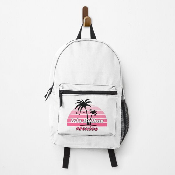 Item preview, Retro Cool Isla Holbox Beach Mexico Palm Tree at Sunset Souvenirs designed and sold by karmdaf.