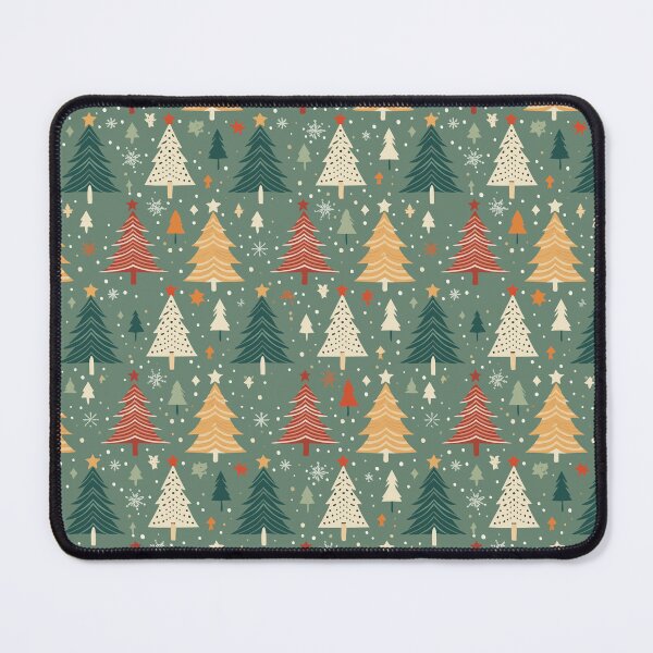 Item preview, Retro Christmas Tree Pattern designed and sold by ArtFactoryAI.