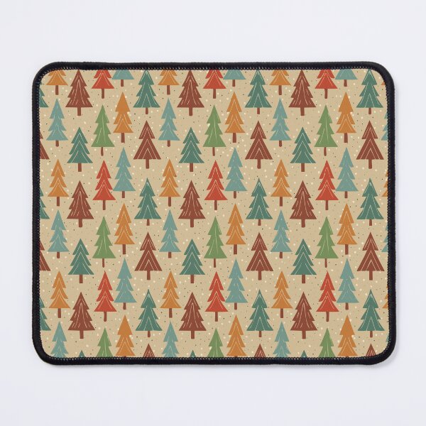 Item preview, Retro Christmas Tree Pattern designed and sold by ArtFactoryAI.