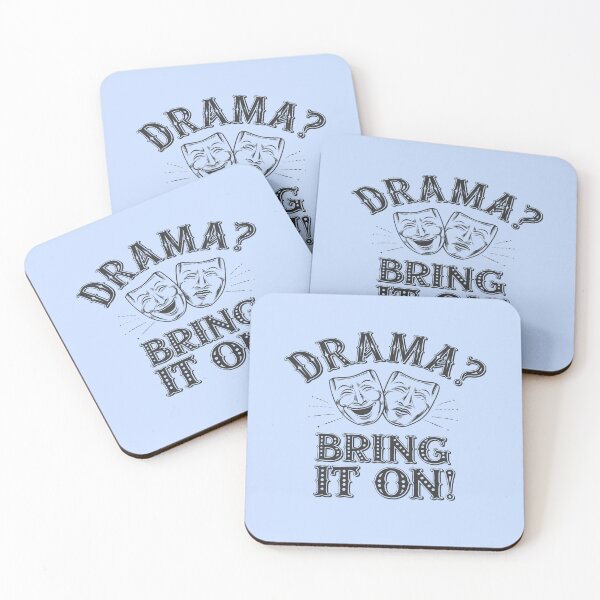 Item preview, Drama? Bring It On! Theater (Black Text) designed and sold by XanderWitch Creative.
