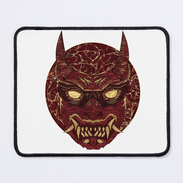 Item preview, Oni (Demon) Mask designed and sold by WeebStoreTees.