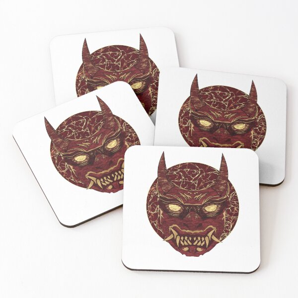 Item preview, Oni (Demon) Mask designed and sold by WeebStoreTees.