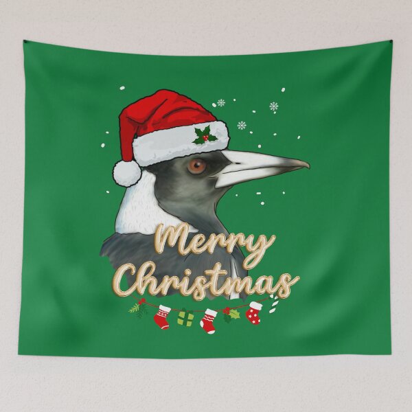 Item preview, Merry christmas magpie Australian Christmas Magpie Aussie Christmas 2024 Men Woman Kids  designed and sold by Taylor  ART.