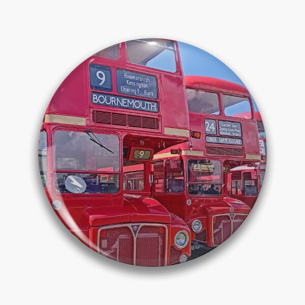 Item preview, London Buses, Bournemouth Bus Rally, July 2024 designed and sold by RedHillDigital.