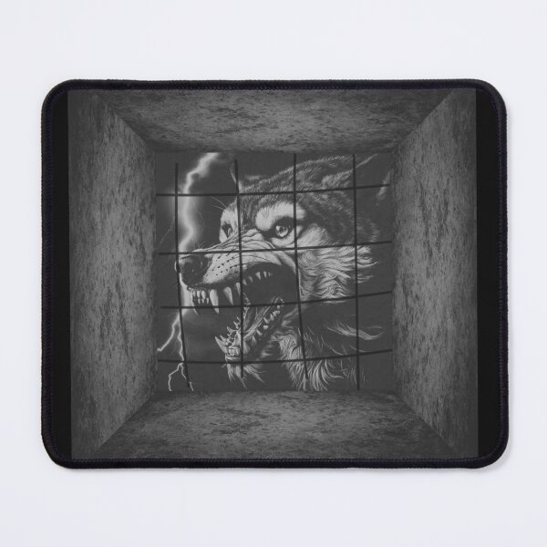 Item preview, Wolf evil.Engry Wolf. Wolf In Cage. designed and sold by JAGA-ALIME.