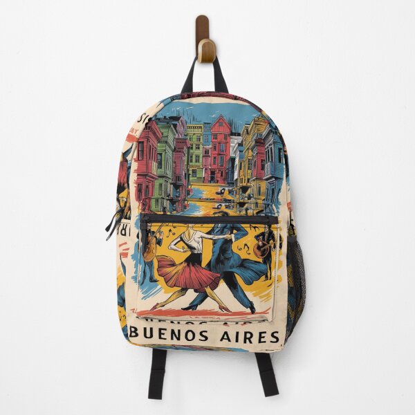 Item preview, Buenos Aires Vintage Travel Poster designed and sold by TravelerRat.
