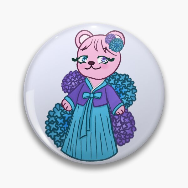 Item preview, Hydrangea Teddy Bear designed and sold by RainDesignz.