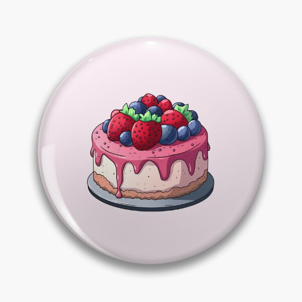 Item preview, Mixed Berry Sponge Cake designed and sold by sakurashorty.