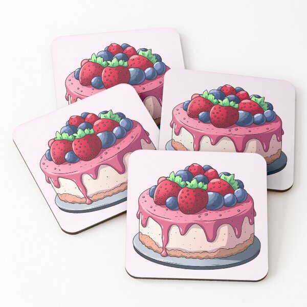 Item preview, Mixed Berry Sponge Cake designed and sold by sakurashorty.