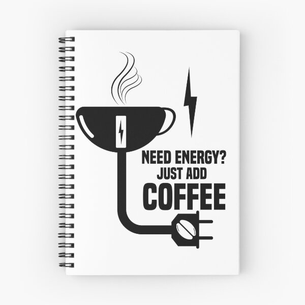 Item preview, Need energy Just add coffee designed and sold by ilyanadesign.