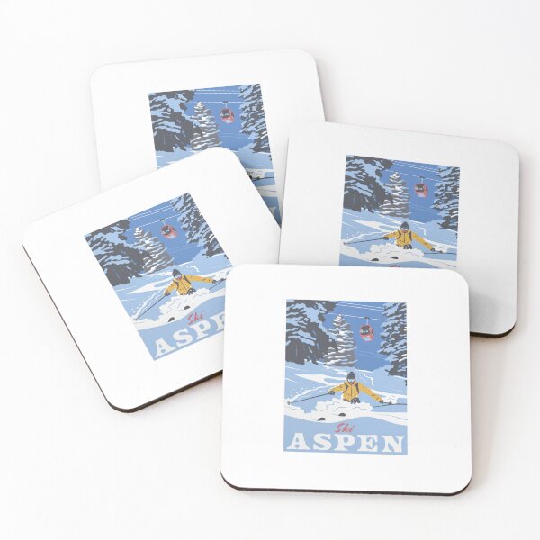 Item preview, Ski Aspen designed and sold by Lift Line Stickers.