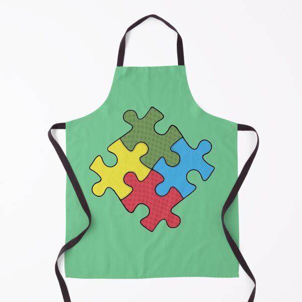 Item preview, Colorful Puzzle Pieces designed and sold by shopdiego.