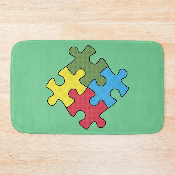 Item preview, Colorful Puzzle Pieces designed and sold by shopdiego.