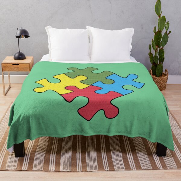 Item preview, Colorful Puzzle Pieces designed and sold by shopdiego.
