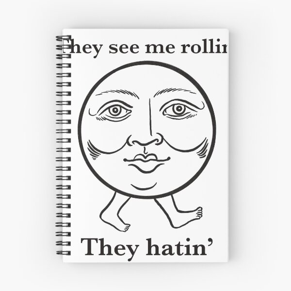 Item preview, Rollin moon man  designed and sold by Becstrates.
