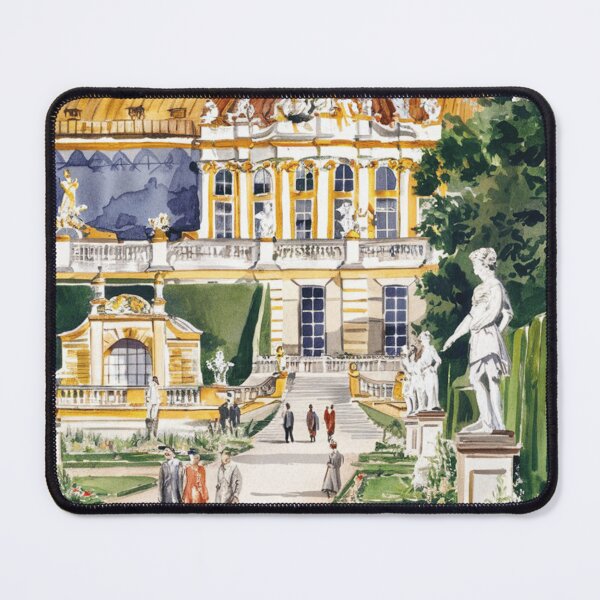 Item preview, Vienna Vintage Travel Poster designed and sold by TravelerRat.