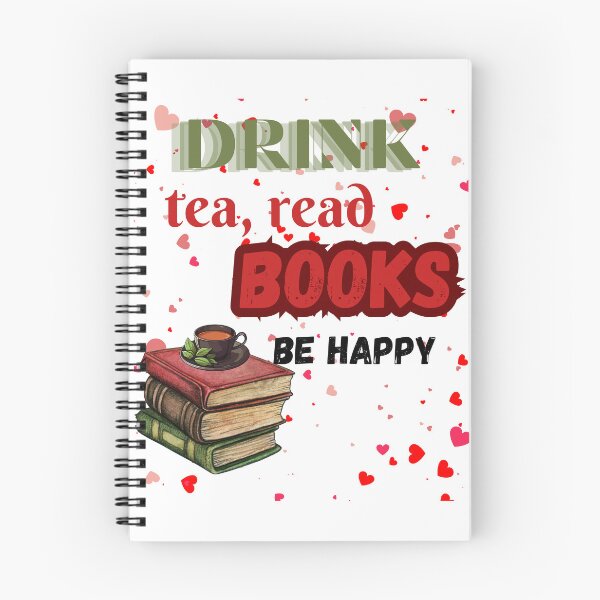 Item preview, Drink tea, read books be happy designed and sold by AccessibleShop.
