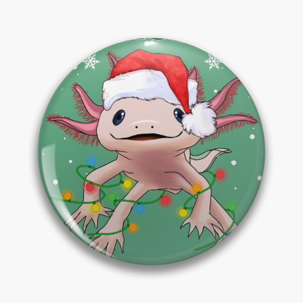 Item preview, Merry Axolotlmas Extra festive axolotl, Xmas Axolotl christmas santa axolotl men women kids designed and sold by Taylor  ART.