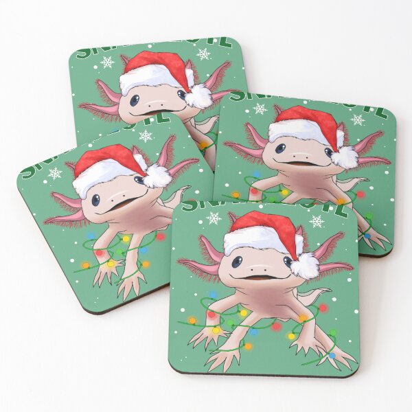 Item preview, Merry Axolotlmas Extra festive axolotl, Xmas Axolotl christmas santa axolotl men women kids designed and sold by Taylor  ART.