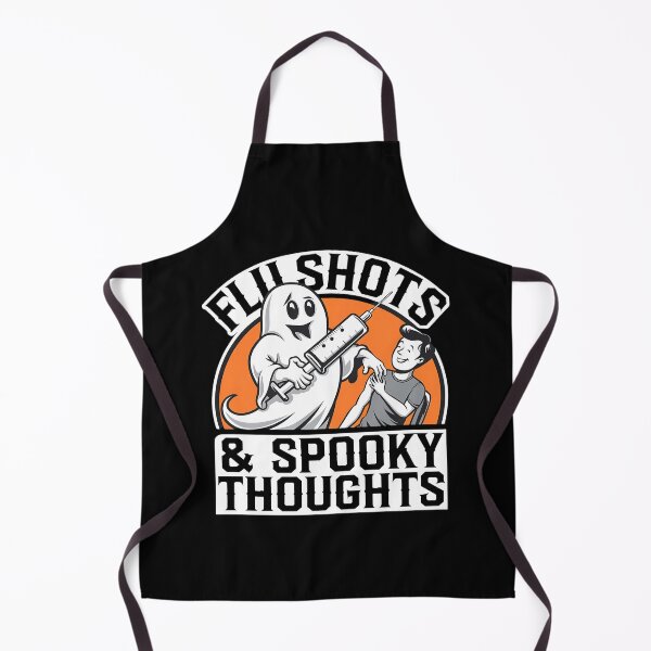 Item preview, Flu Shots & Spooky Thoughts Pharmacy Halloween Funny Gifts for Pharmacists designed and sold by KedzikDesigns.